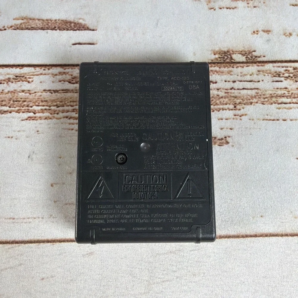 OEM Sony BC-VM10 Camera Battery Charger for Alpha Series (No Cord)